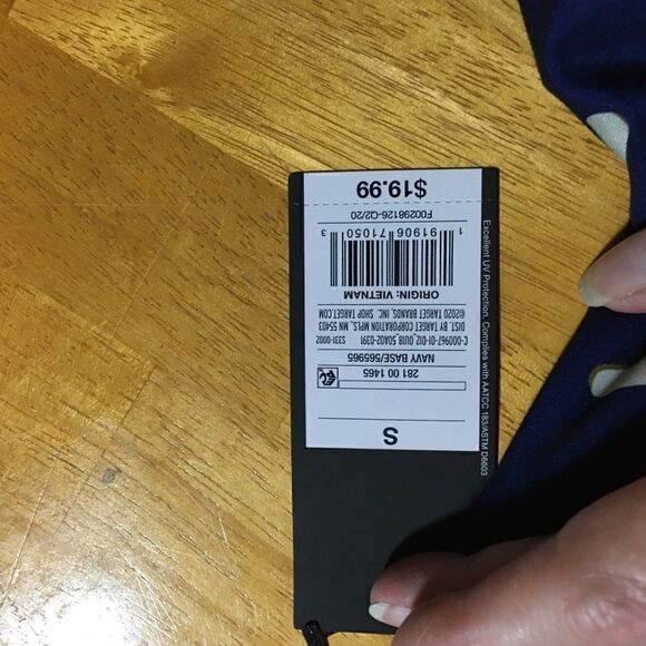 Small swim trunks red white blue popsicles ice cream NWT 100% polyest… - Picture 5 of 6